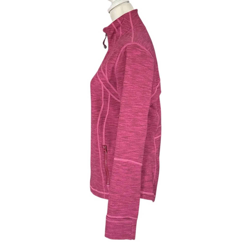 Lululemon Define Jacket Fitted Full Zip Berry Pin… - image 4